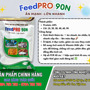THỨC ĂN CÁ THÁT LÁT – FeedPRO 90N Protein … 44% Ăn mạnh – Lớn nhanh – Lên màu đẹp tự nhiên
