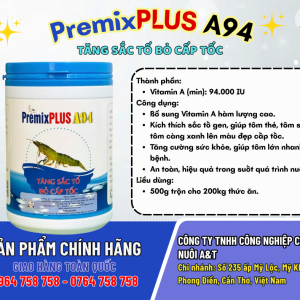 PremixPLUS A94  Tăng sắc tố đỏ cấp tốc – Lên màu đẹp tự nhiên